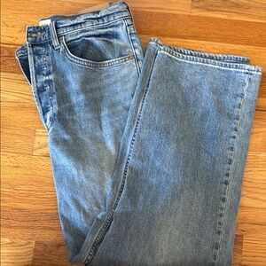 Denim Forum Arlo High Rise Straight Jean 28” length